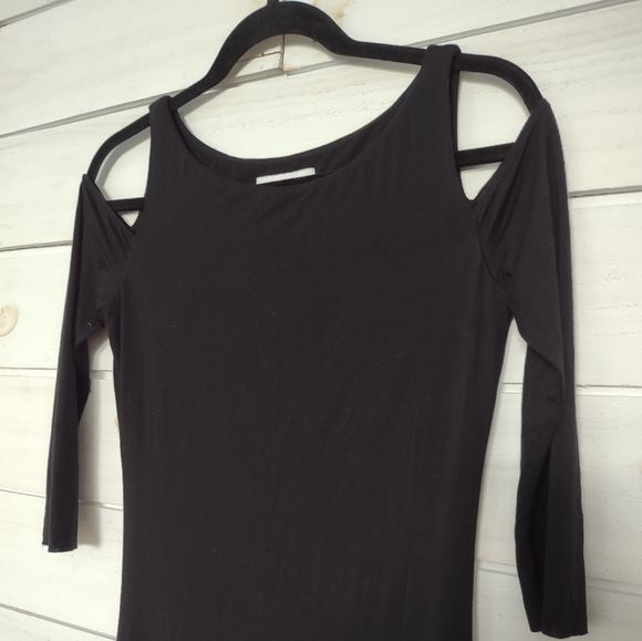 Bailey 44 Deneuve Cold Shoulder Jersey Body-Con Dress - Picture 4 of 7
